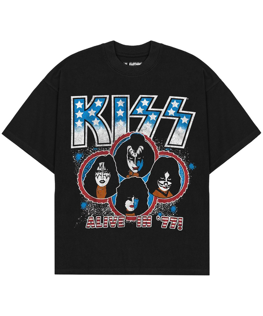 IAC | KISS! black tee