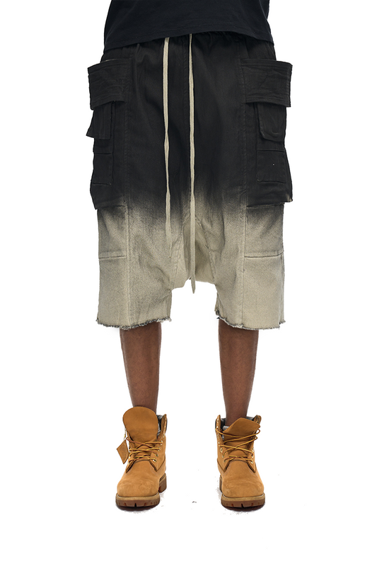 IAC | Dark creatch cargo shorts