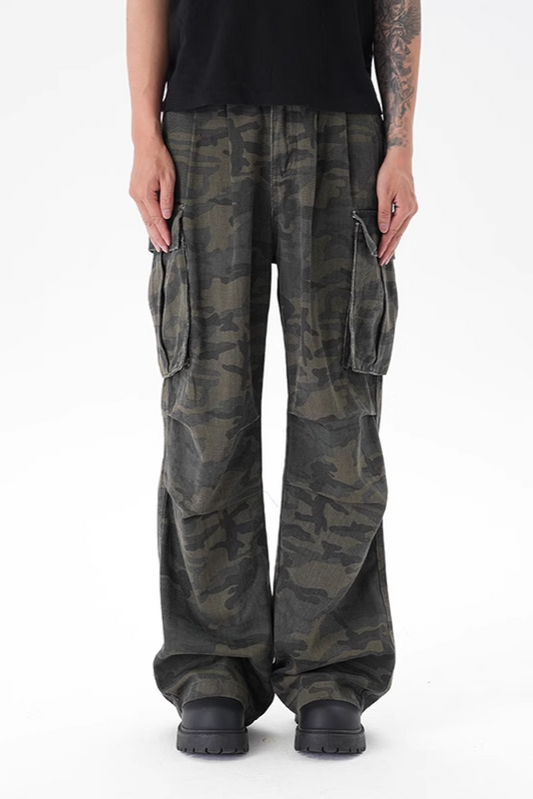 IAC | Dark Camo multi-pocket pants