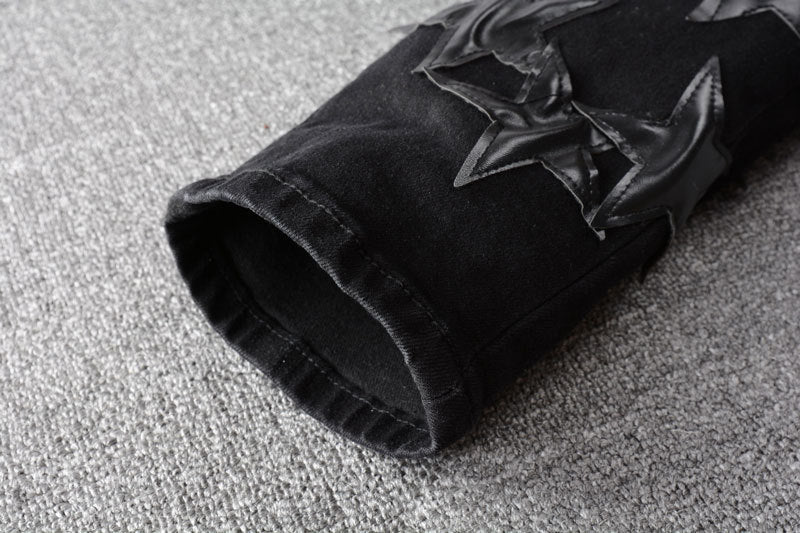 IAC | Black star skinny jeans