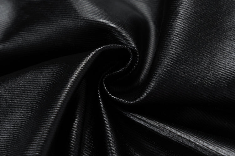 IAC | Black OO leather cargo pants