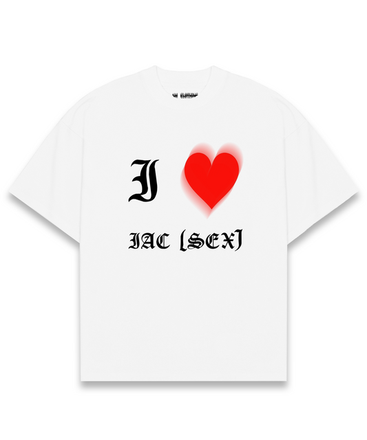 IAC | I LOVE IAC white tee