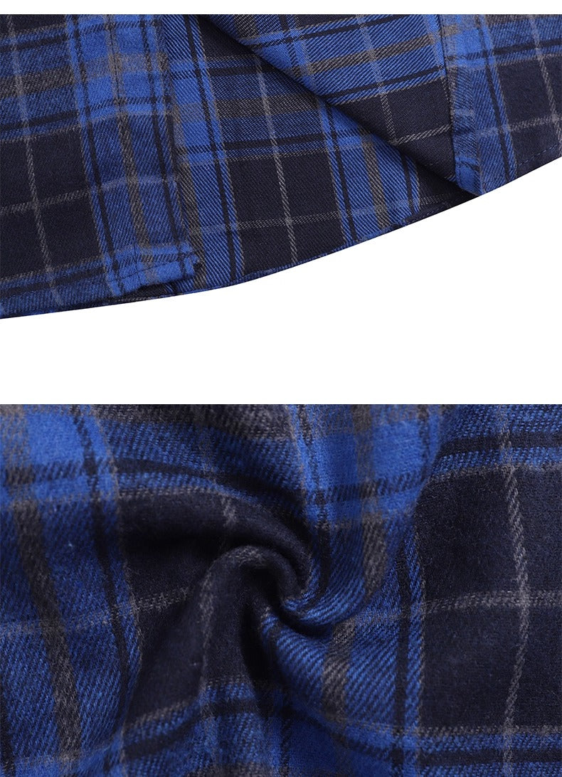 IAC | BK '56 Blue flannel