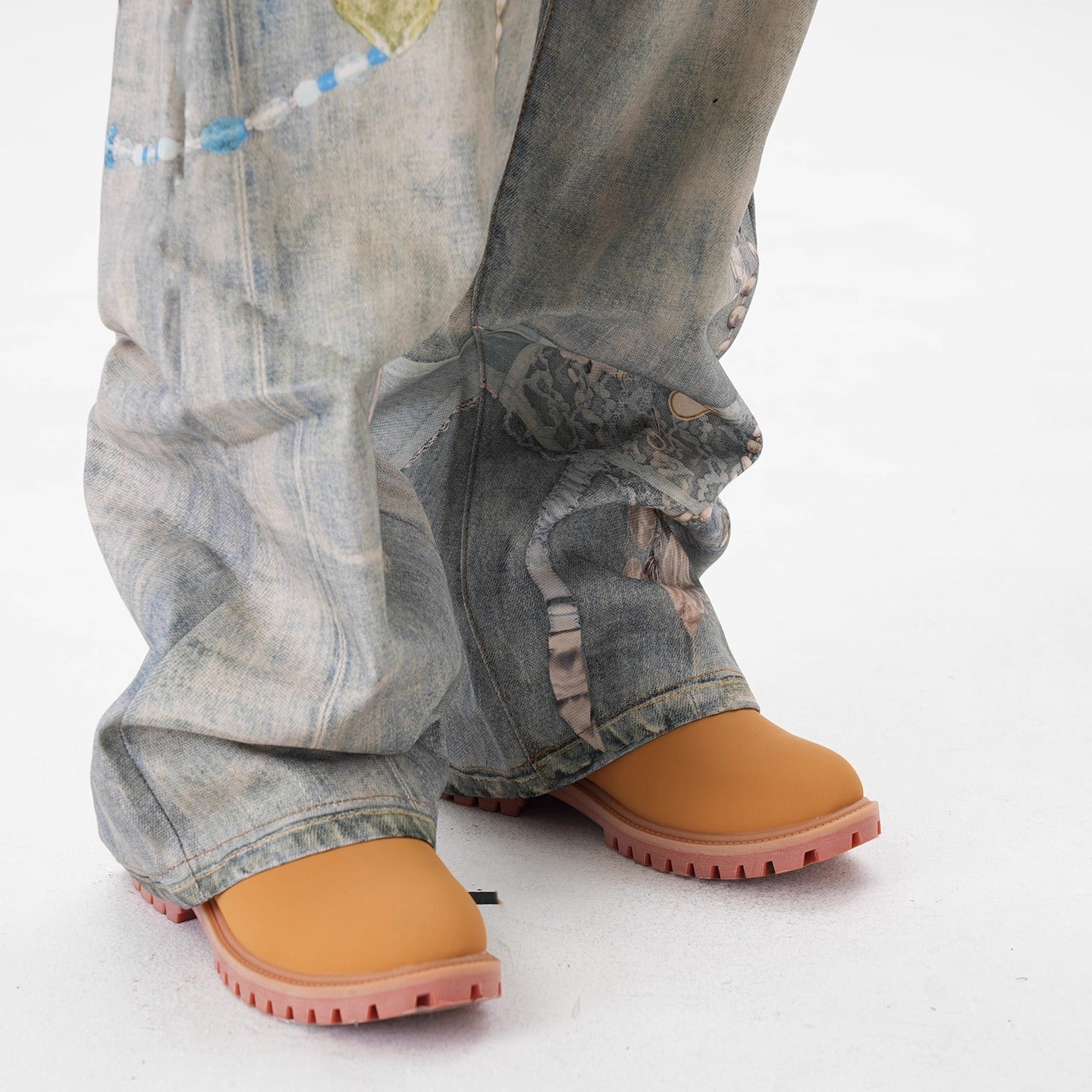 IAC | Angelic Chain Baggy Pants