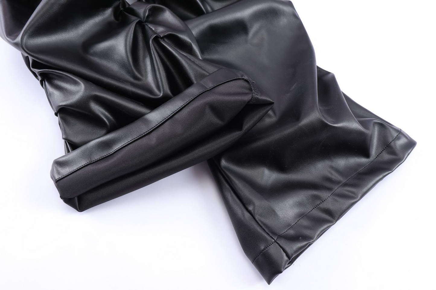 IAC | Pleated leather pants
