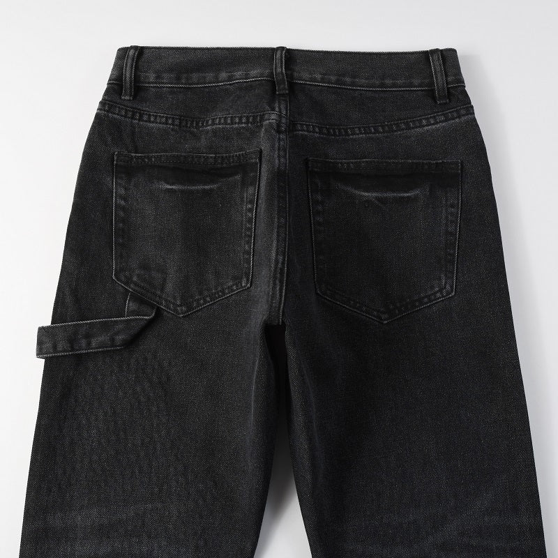 IAC | STARRY RIDER FLARED BLACK JEANS