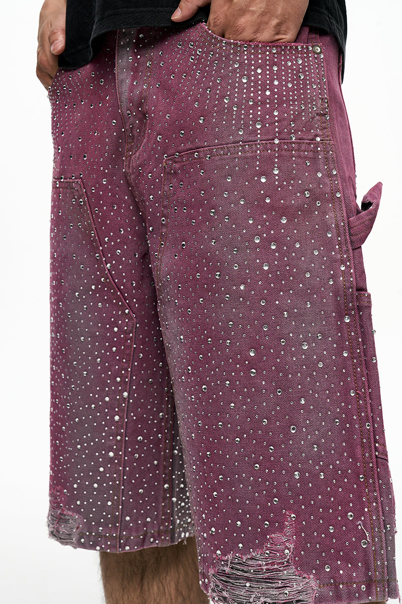 IAC | Toxic denim loose shorts