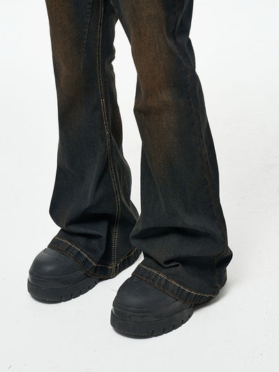 IAC | Wicked flared dark blue denim