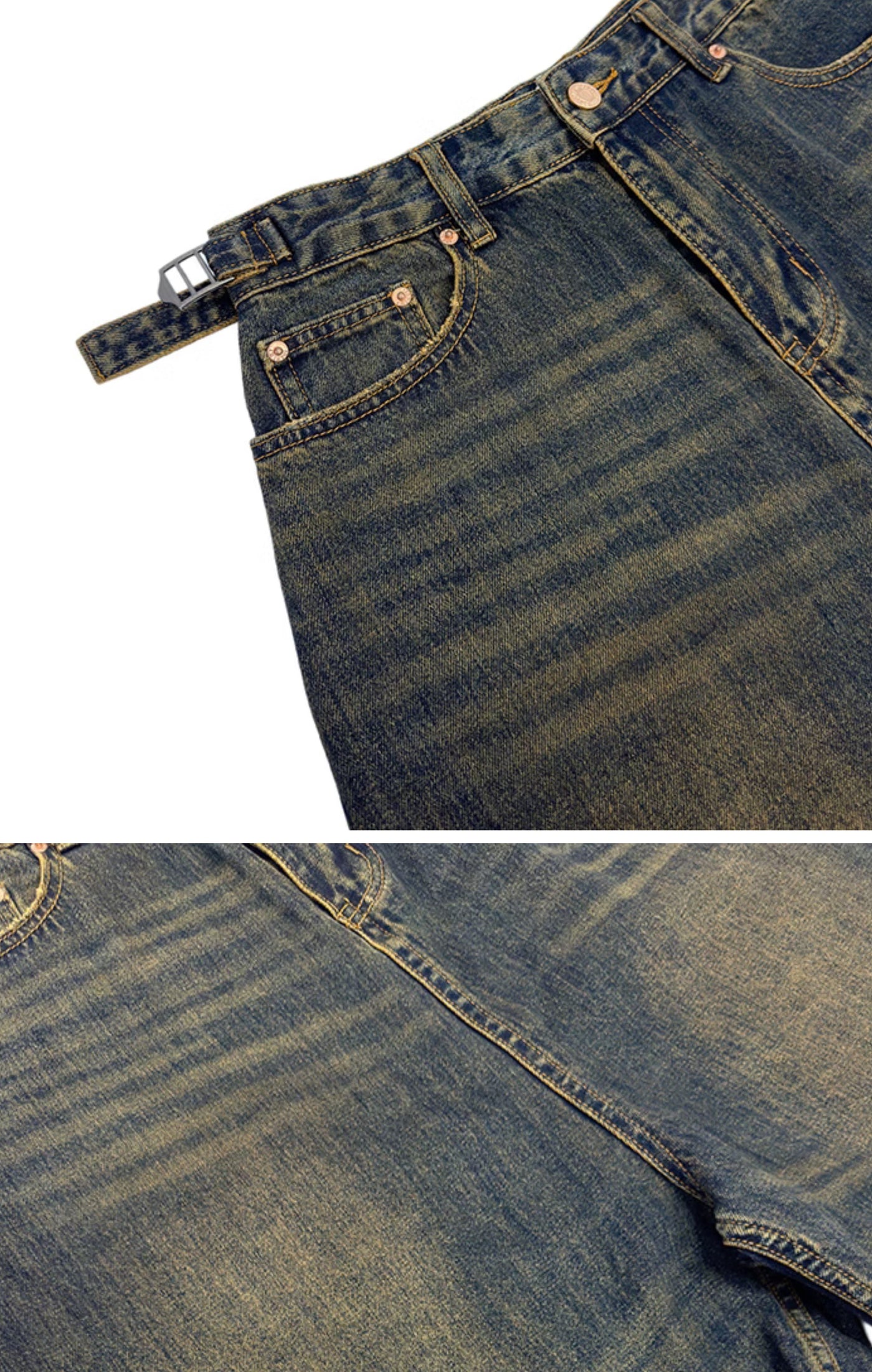 IAC | Wicked dark blue denim shorts