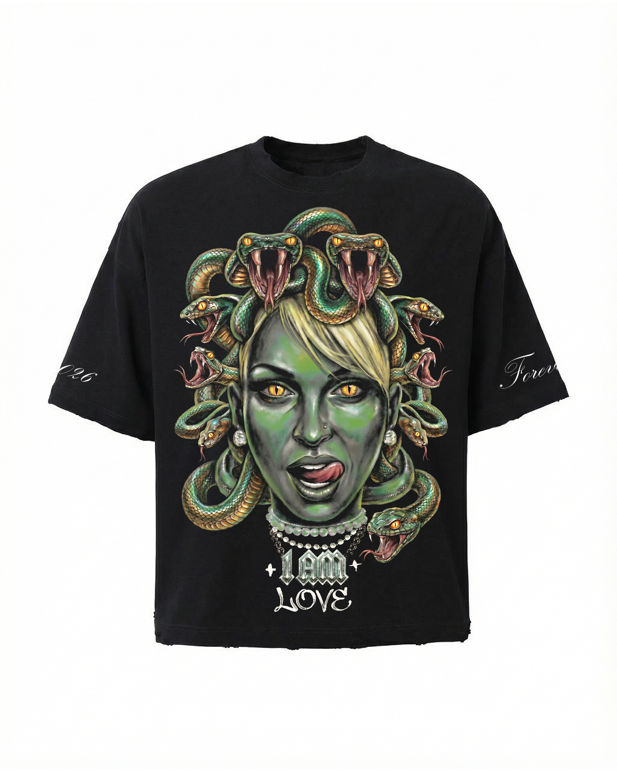 IAC | I AM LOVE BLACK TEE