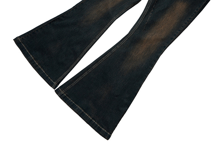 IAC | Wicked flared dark blue denim