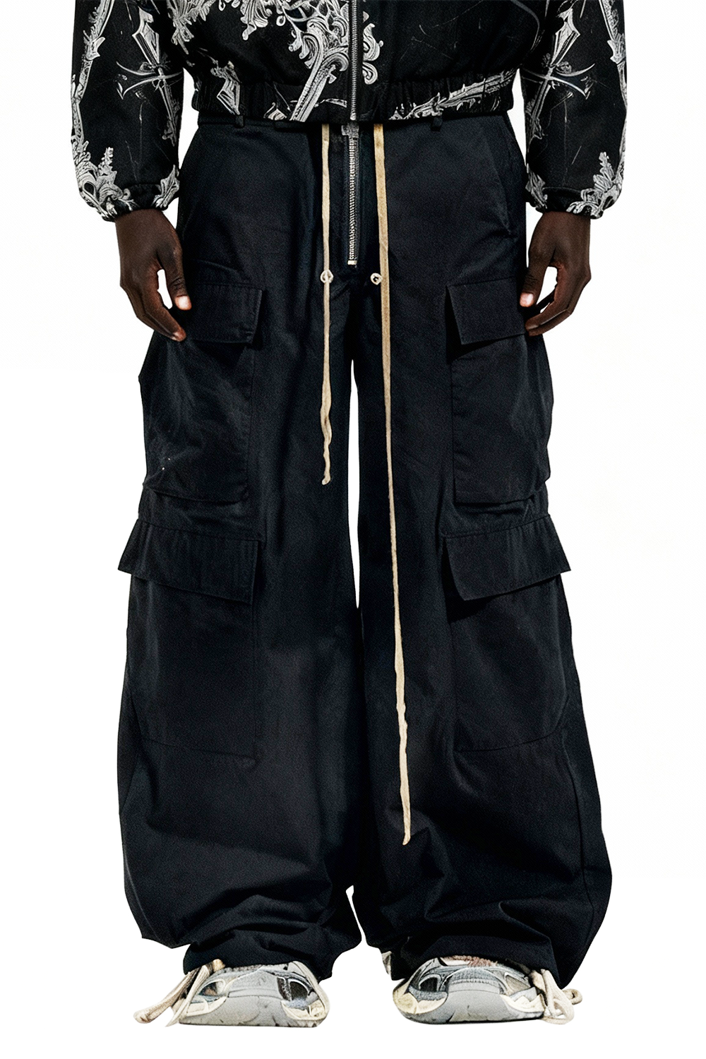IAC | Black 0PIUM Cargo pants