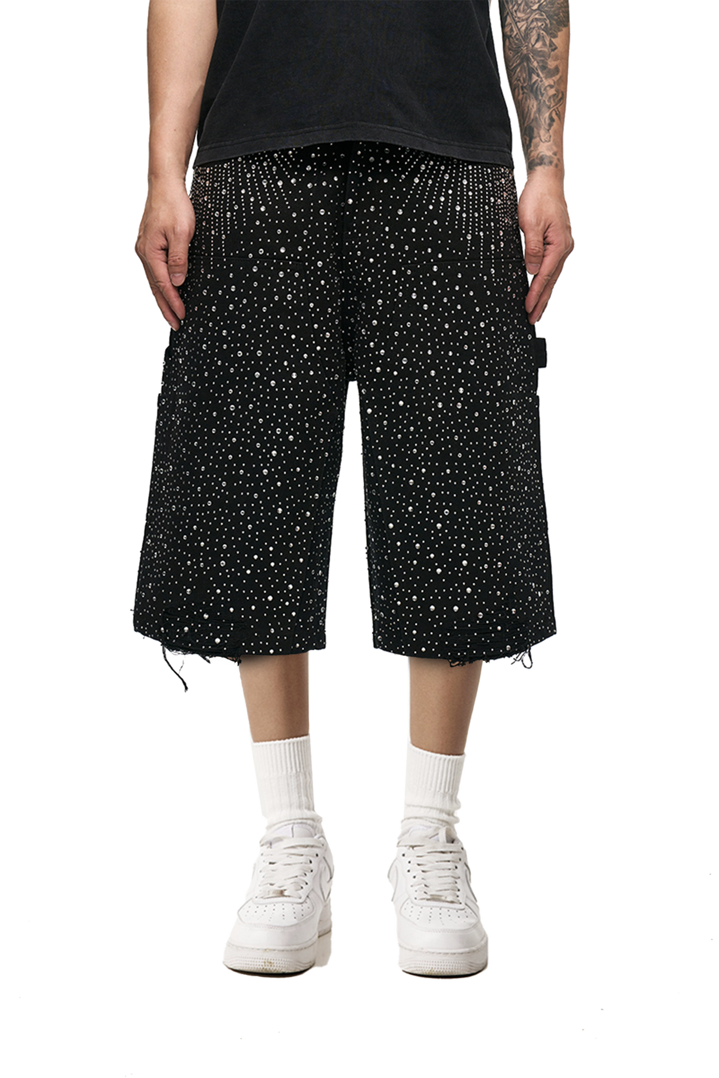 IAC | Toxic denim loose shorts