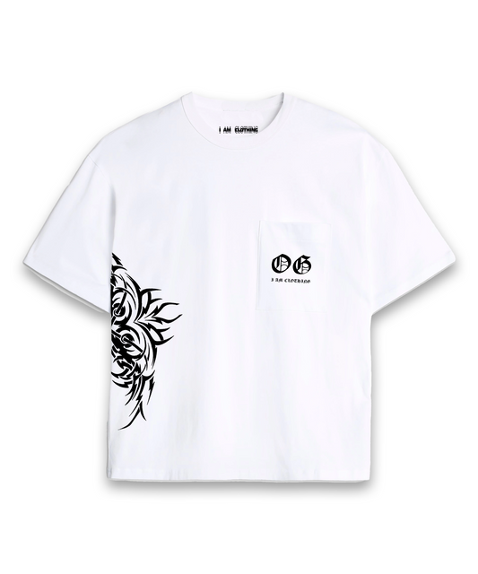 IAC | VIPER White Cut Boxy Fit T-shirt