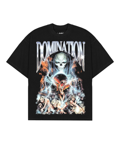 IAC | DOMINATION black tee