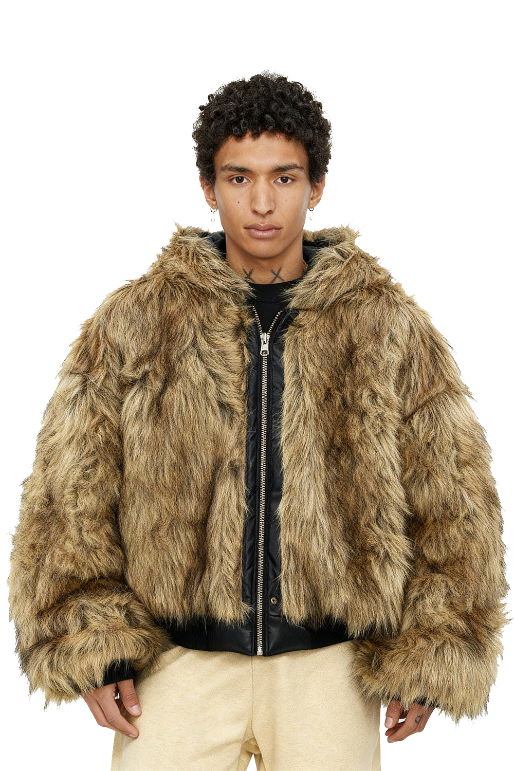 IAC | DOUBLE FACE FUR LEATHER JACKET