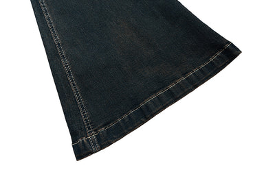 IAC | Wicked flared dark blue denim