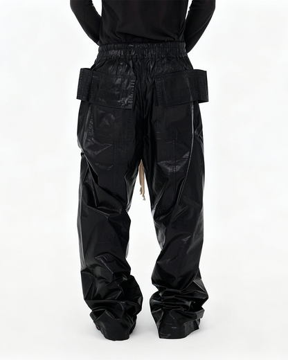 IAC | Dark Creatch Leather Pants