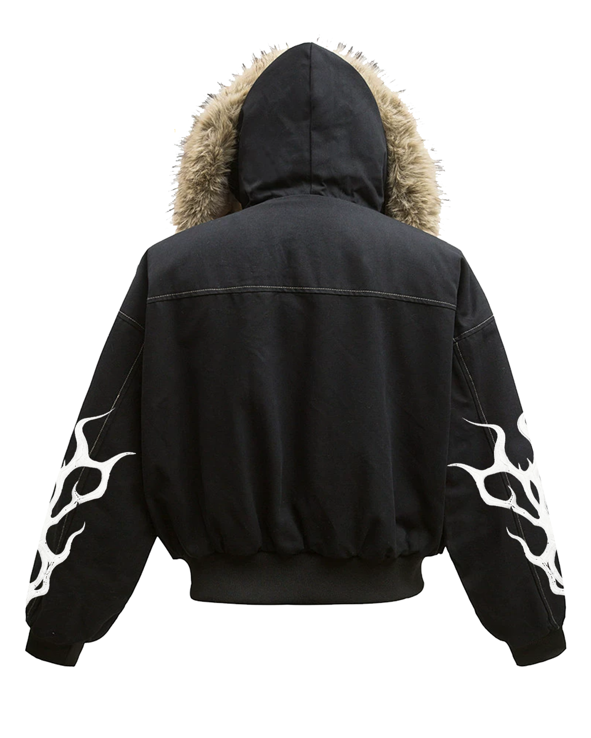 IAC | THUG Fur hood Puffer
