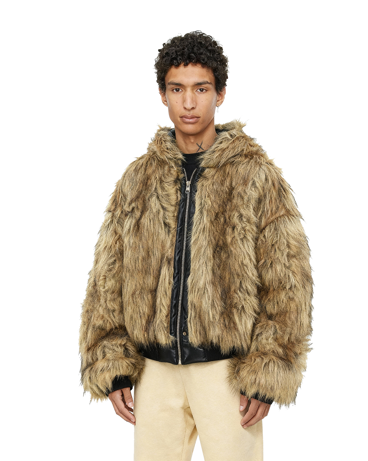 IAC | DOUBLE FACE FUR LEATHER JACKET