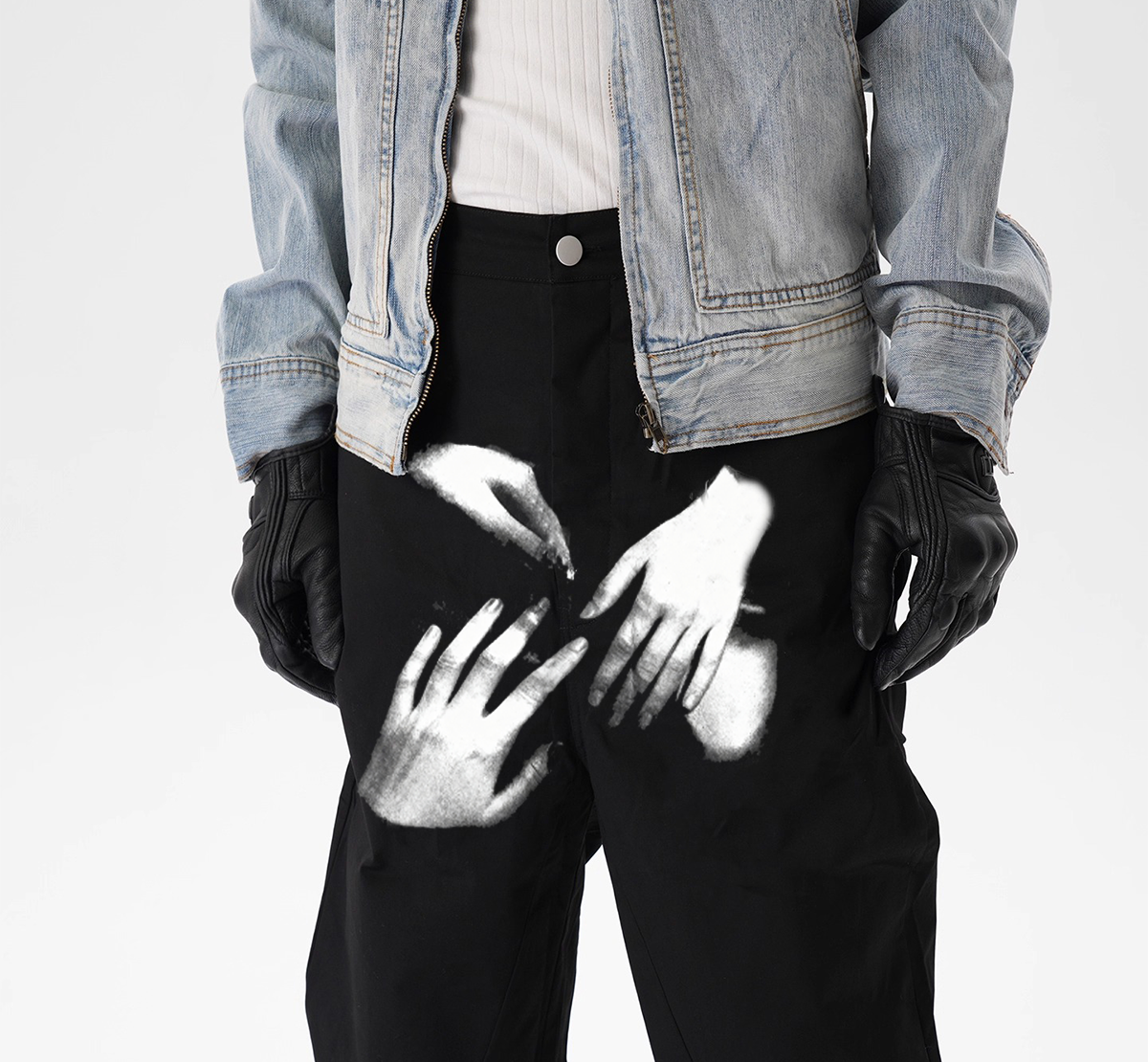 IAC | Knee zipper loose pants