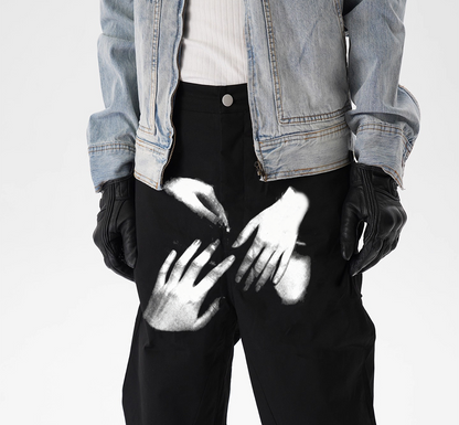 IAC | Knee zipper loose pants