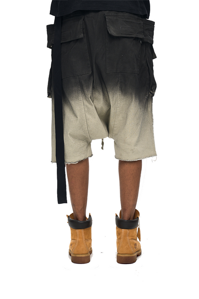IAC | Dark creatch cargo shorts