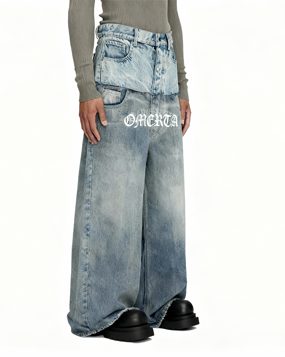 IAC | Double blue denim OMERTA