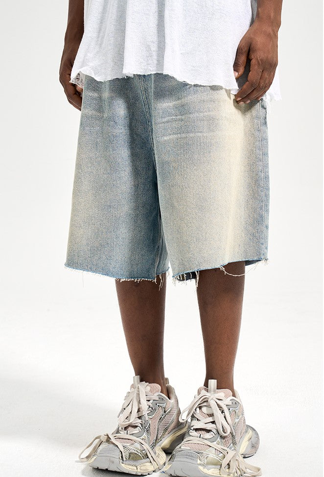 IAC | Little Uzi denim shorts