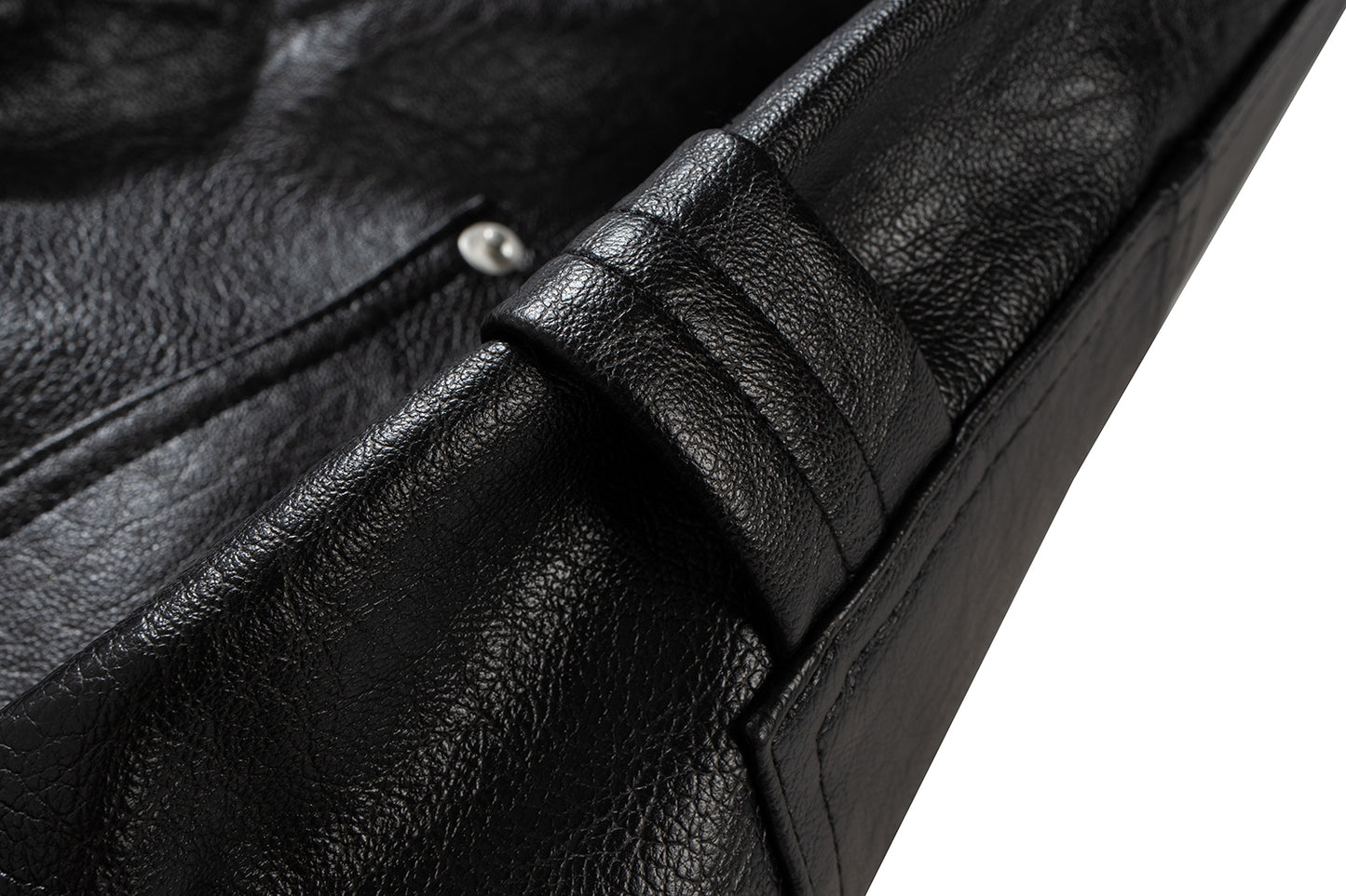 IAC | LEATHER CARPENTER PANTS