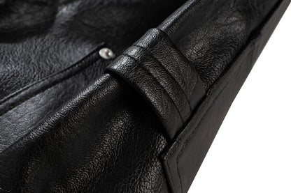 IAC | LEATHER CARPENTER PANTS