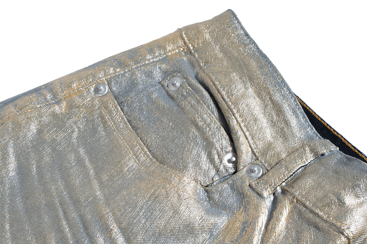 IAC | GOLD BANANA WAXED PANTS