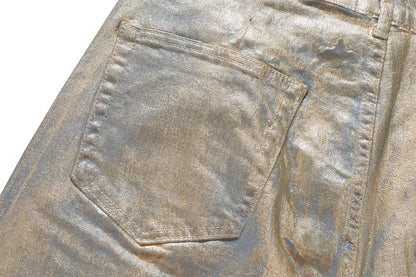 IAC | GOLD BANANA WAXED PANTS