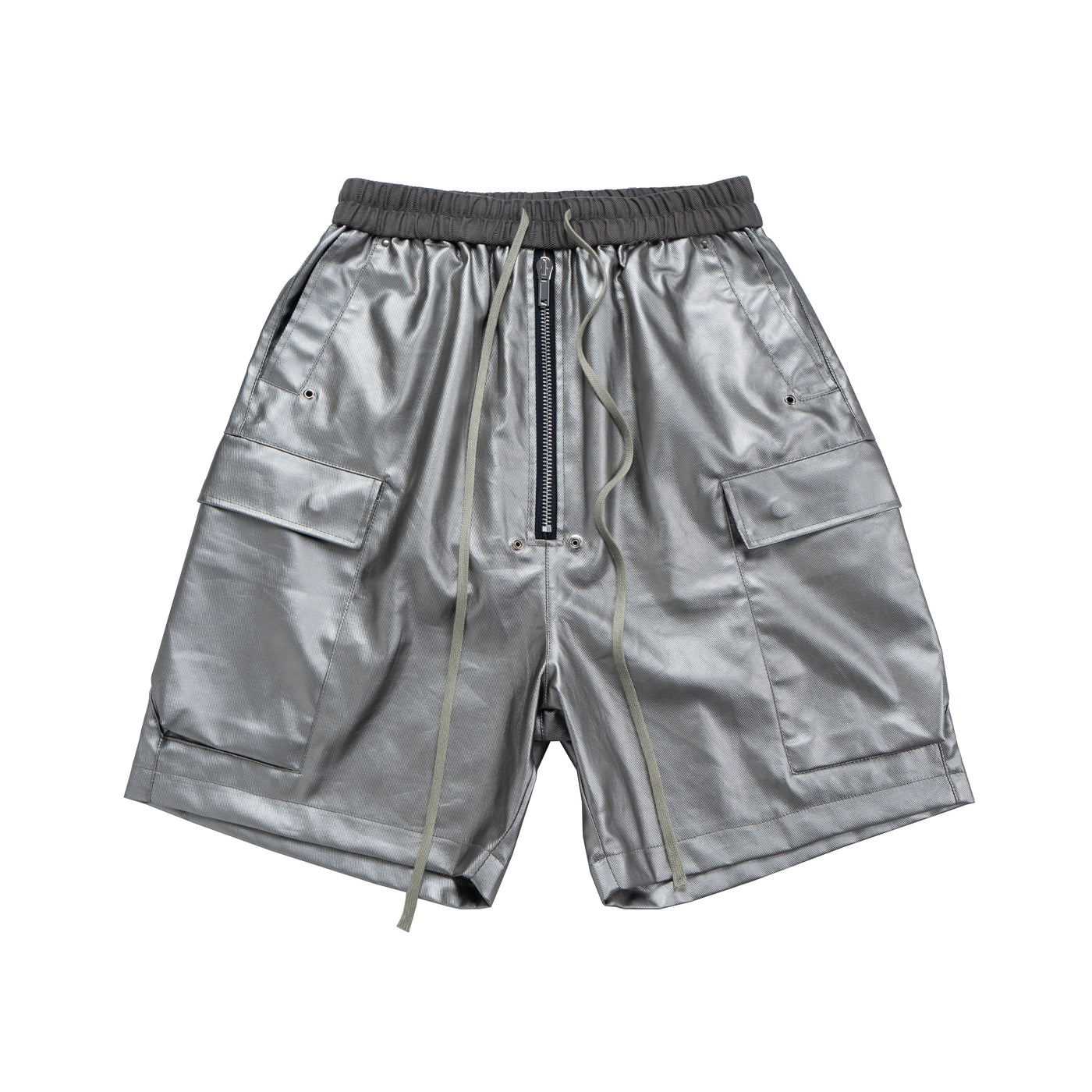 IAC | Black 0pium leather shorts