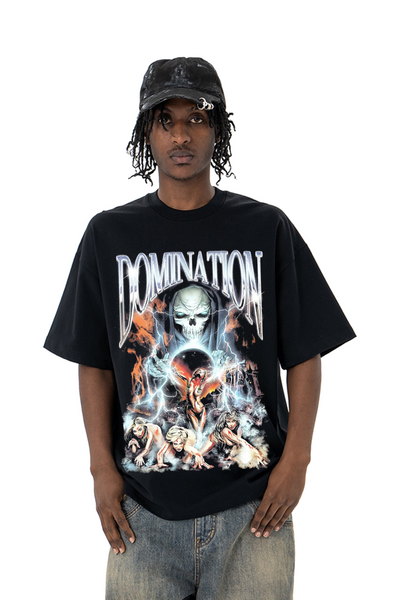 IAC | DOMINATION black tee
