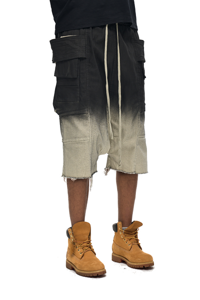 IAC | Dark creatch cargo shorts