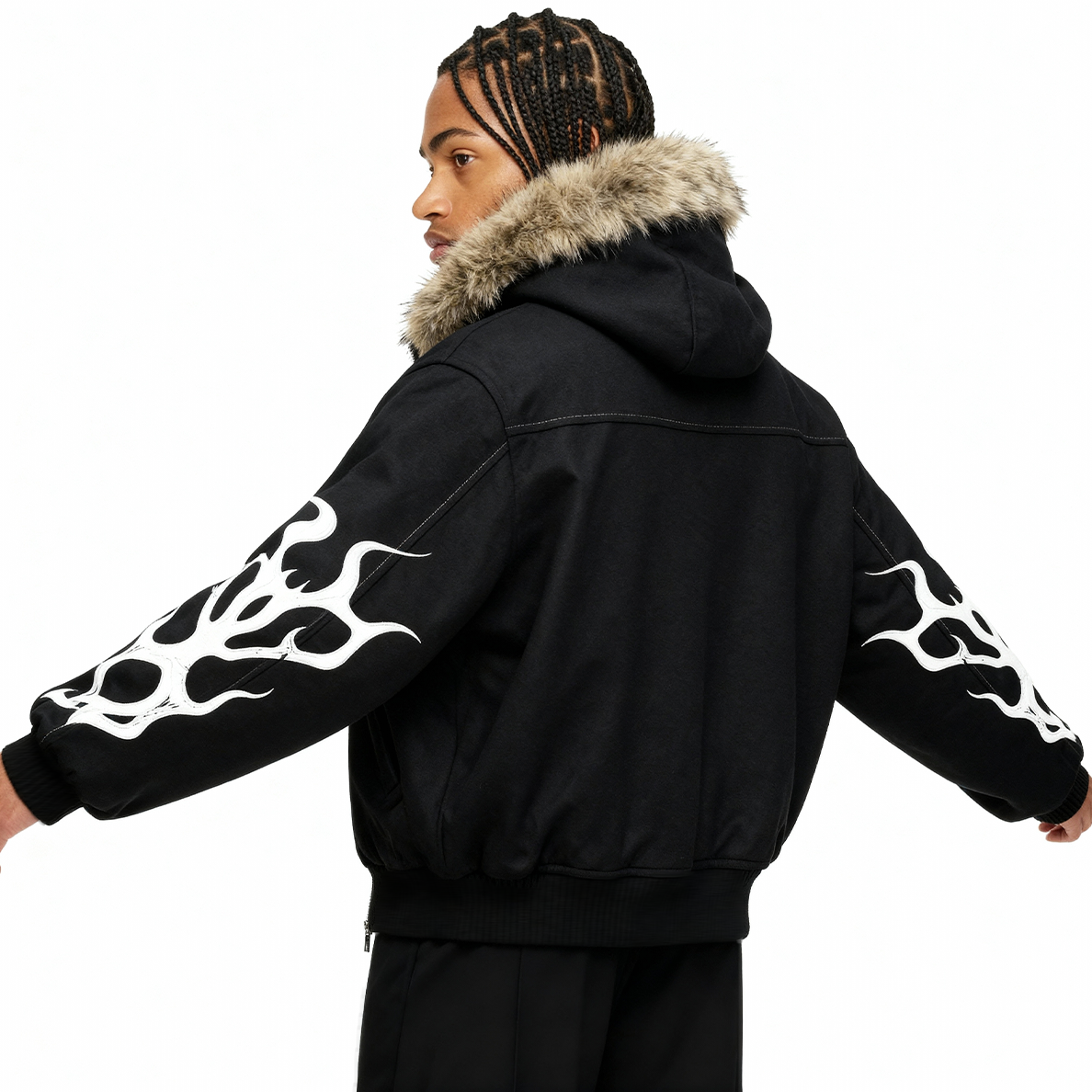 IAC | THUG Fur hood Puffer