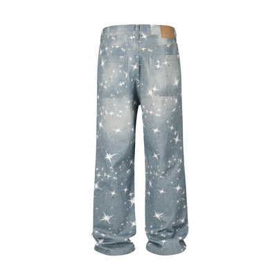 IAC | Shoot for the Stars light blue denim