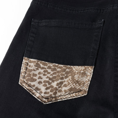 IAC | Animalier skinny jeans