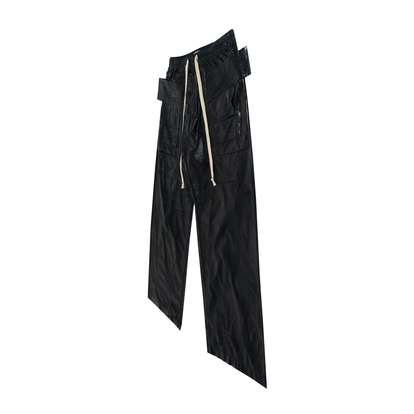 IAC | Dark Creatch Leather Pants