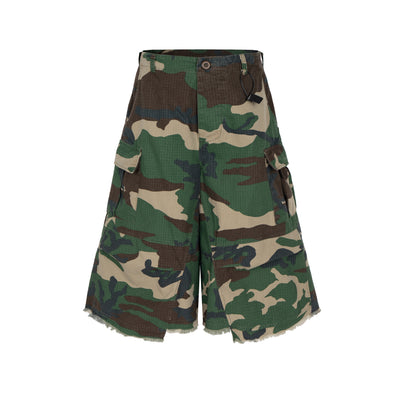 IAC | Camo loose shorts