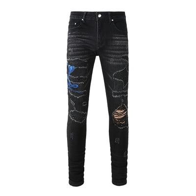 IAC | Blue Orton dark skinny jeans