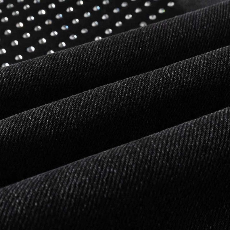 IAC | STARRY RIDER FLARED BLACK JEANS