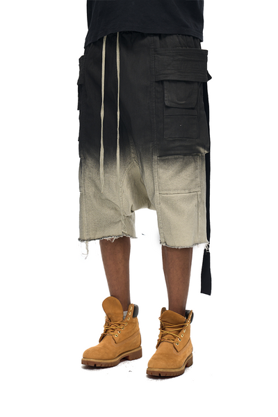 IAC | Dark creatch cargo shorts