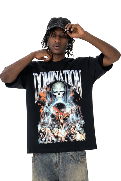 IAC | DOMINATION black tee