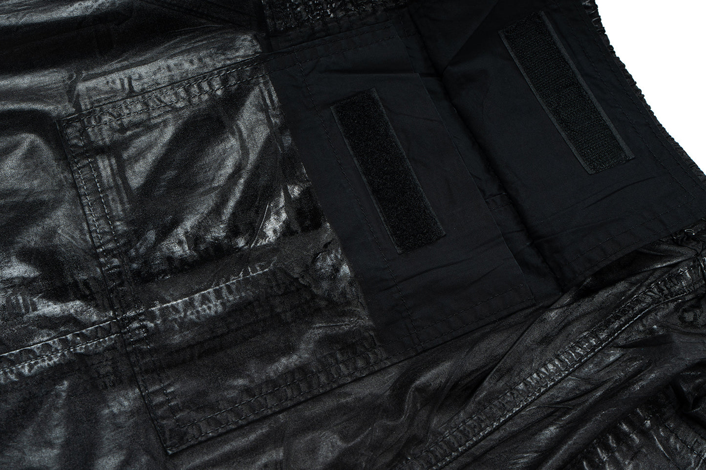 IAC | Dark Creatch Leather Pants