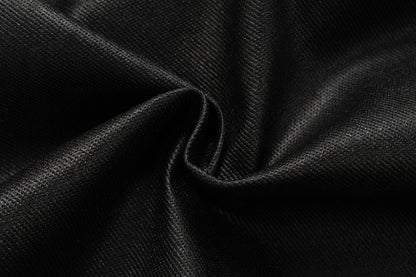 IAC | KNEE ZIPPER LOOSE PANTS (LEATHER EFFECT)