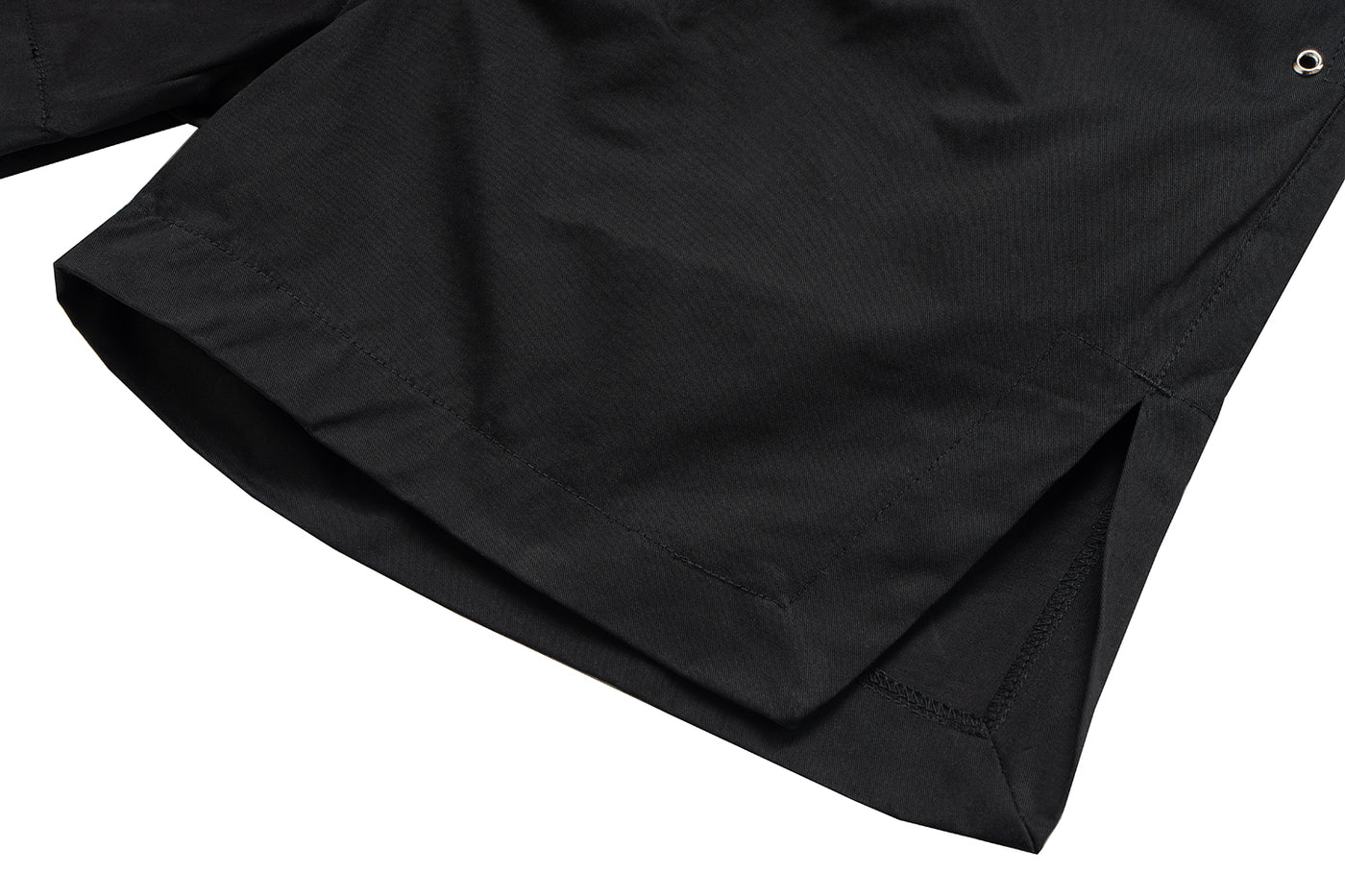 IAC | Black big zipper boxer shorts