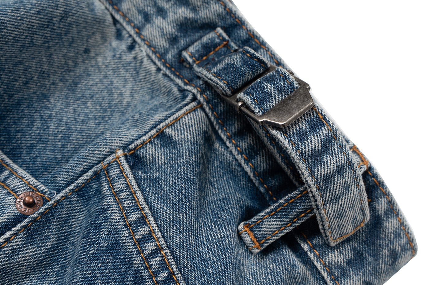 IAC | Distressed denim loose shorts