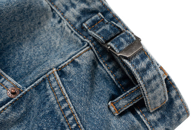 IAC | Distressed denim loose shorts